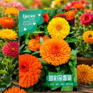 🌼 মাল্টি কালার ক্যালেনডুলা ফুলের বীজ (155+ Seeds)